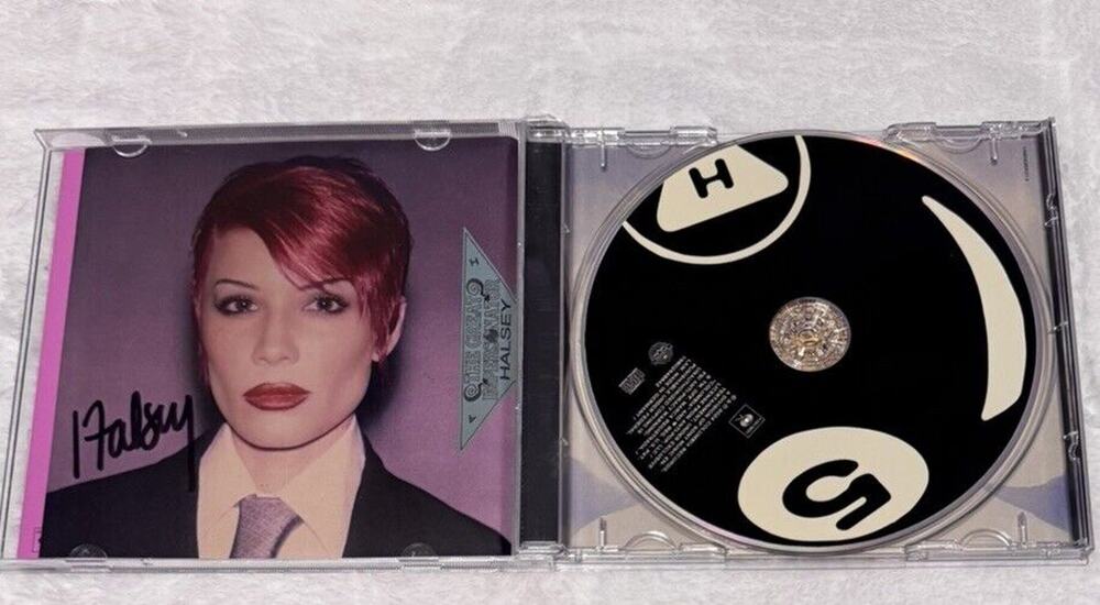 Halsey “The Great Impersonator” 90’s Edition CD Signed Insert!